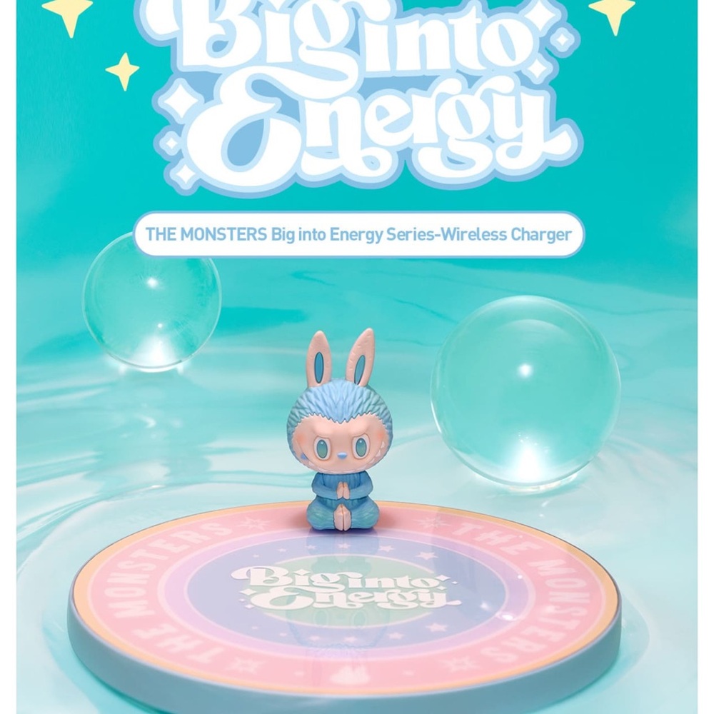 Pop Mart Labubu Big Into Energy Wireless Charger